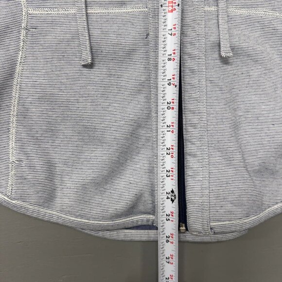 Tommy Bahama Sun Fade Flipside Reversible Full Zip Jacket Sweatshirt Island Navy - Picture 6 of 6